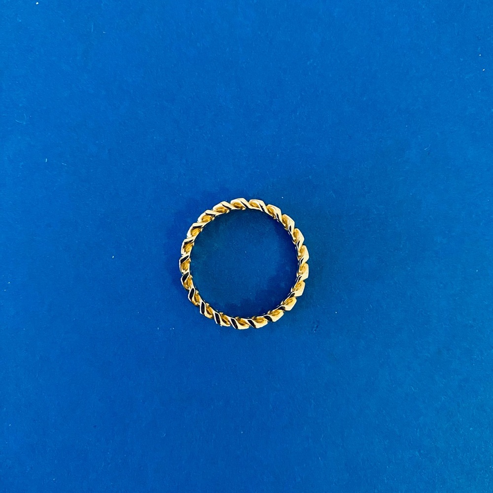 Aurate 14k Solid Yellow Gold Love Me Knot Ring (size 7) 3g - Picture 2 of 7